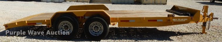 image for item DG7796 2013 Rice FMEH8220 utility trailer