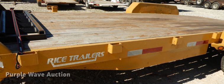 image for item DG7796 2013 Rice FMEH8220 utility trailer