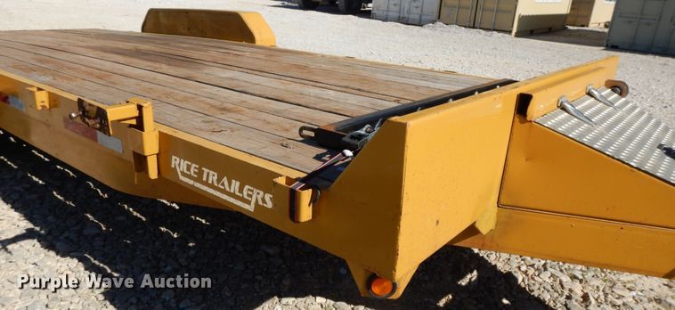 image for item DG7796 2013 Rice FMEH8220 utility trailer