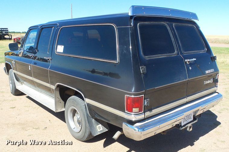 image for item DH4954 1984 Chevrolet K10 Suburban  SUV