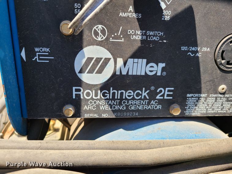 image for item DH5829 Miller Roughneck 2E welder/generator