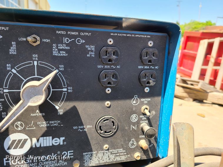 image for item DH5829 Miller Roughneck 2E welder/generator