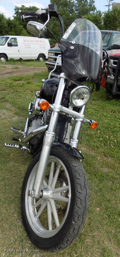 image for item DO9316 2009 Harley Davidson Dyna Super Glide FXDG motorcycle