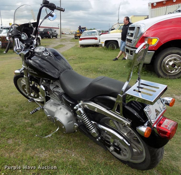 image for item DO9316 2009 Harley Davidson Dyna Super Glide FXDG motorcycle