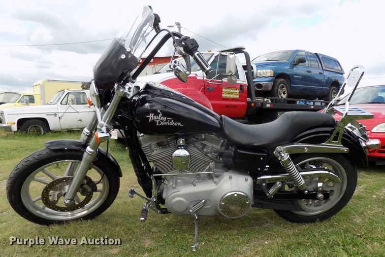 image for item DO9316 2009 Harley Davidson Dyna Super Glide FXDG motorcycle