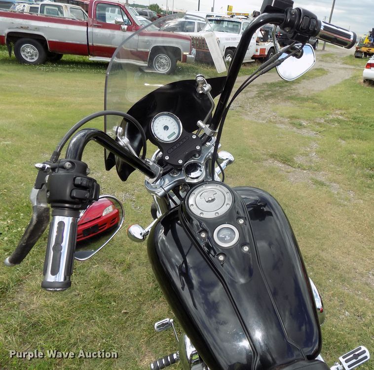 image for item DO9316 2009 Harley Davidson Dyna Super Glide FXDG motorcycle