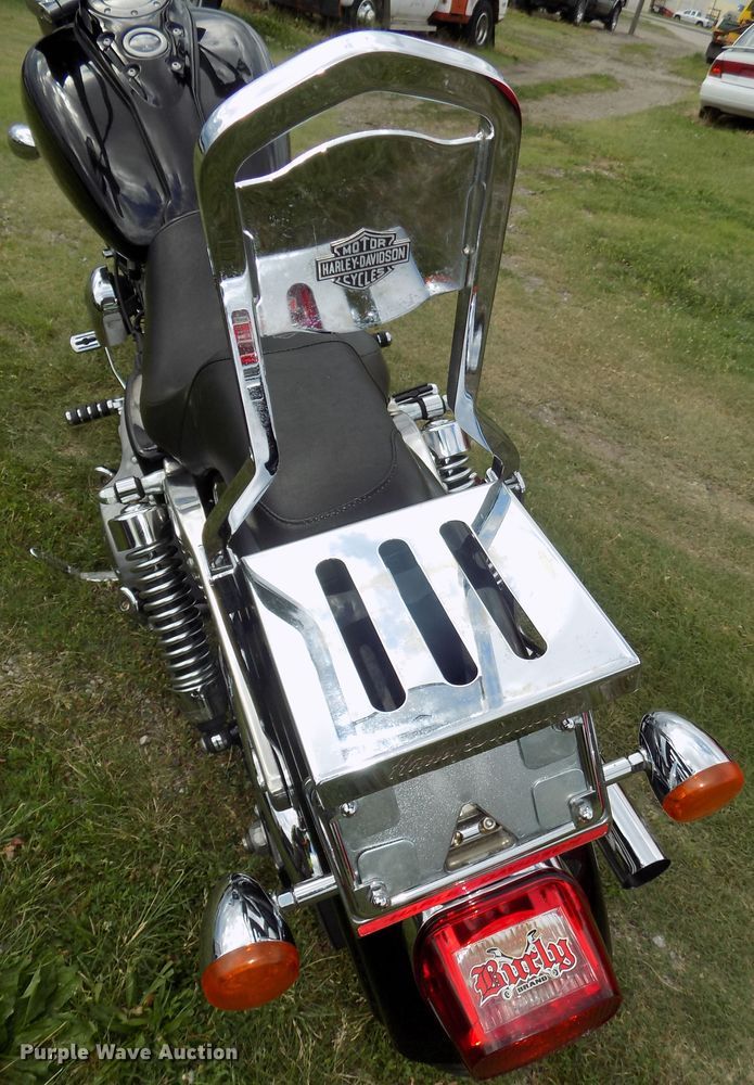 image for item DO9316 2009 Harley Davidson Dyna Super Glide FXDG motorcycle