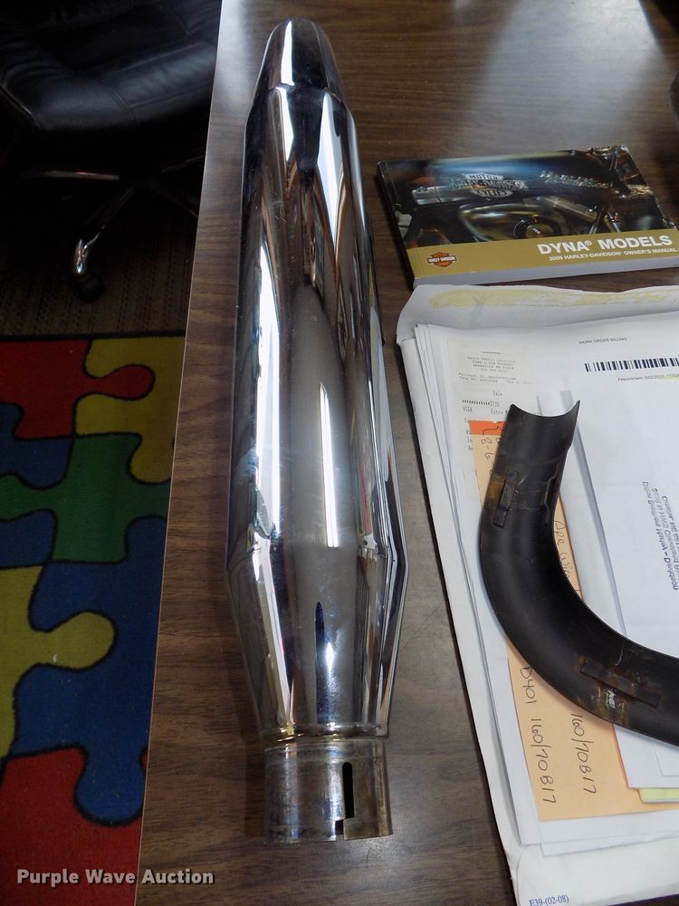 image for item DO9316 2009 Harley Davidson Dyna Super Glide FXDG motorcycle