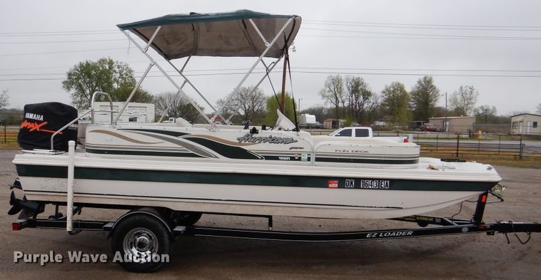 image for item GF9144 2002 Godfrey Hurricane boat