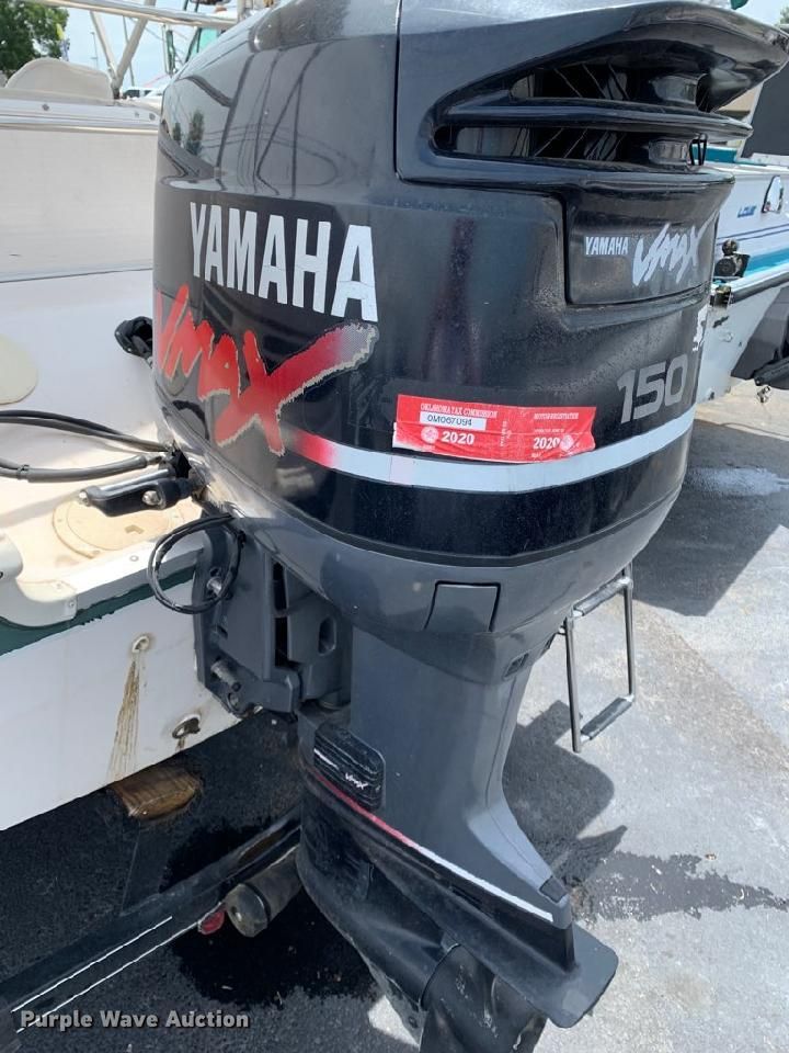 image for item GF9144 2002 Godfrey Hurricane boat