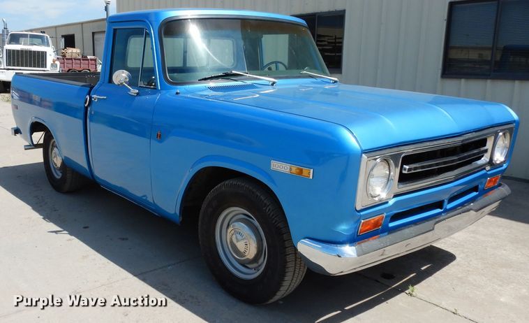 image for item GH9909 1968 International 1000D  pickup truck