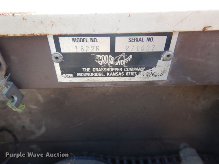 image for item GM9247 Grasshopper 1822K ZTR lawn mower