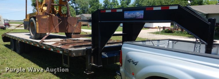 image for item GM9250 2011 Colorado Built equipment trailer