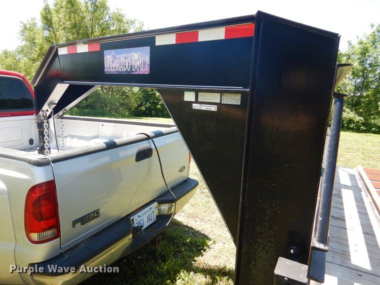 image for item GM9250 2011 Colorado Built equipment trailer