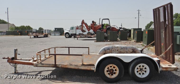 image for item GN9912 Shop built utility trailer