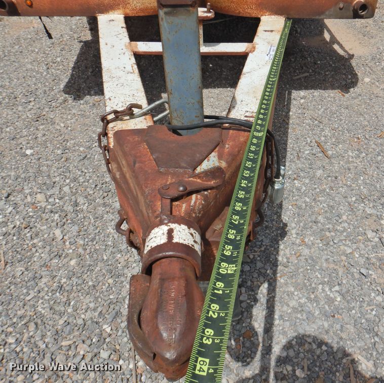 image for item GN9912 Shop built utility trailer