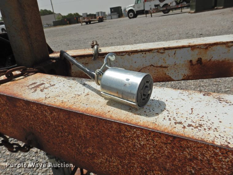 image for item GN9912 Shop built utility trailer