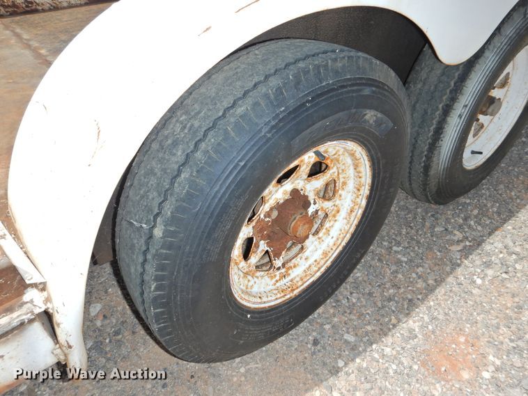 image for item GN9912 Shop built utility trailer