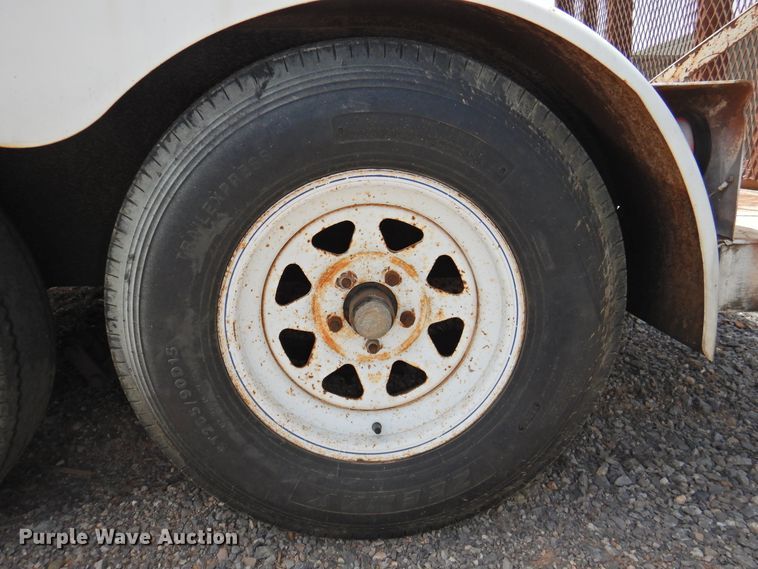 image for item GN9912 Shop built utility trailer