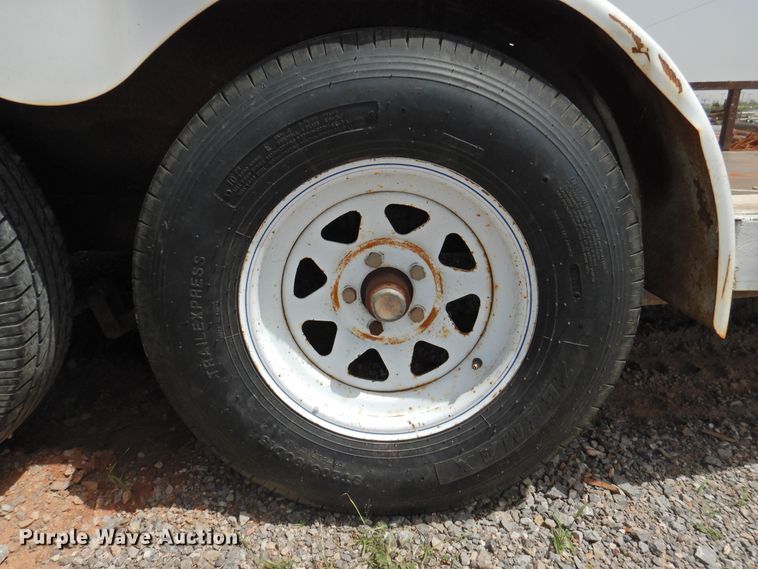 image for item GN9912 Shop built utility trailer