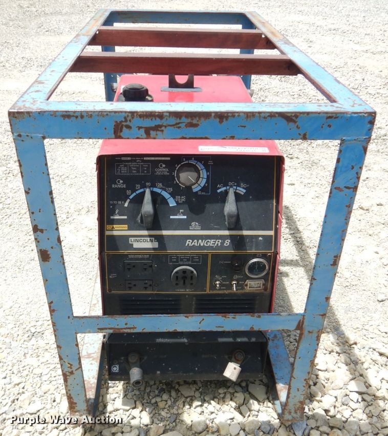 image for item GO9194 Lincoln Ranger 8 arc welder