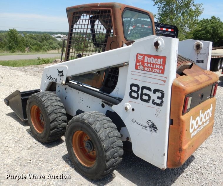 image for item GO9196 2000 Bobcat 863  skid steer loader