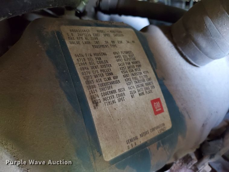 image for item GO9200 1989 Oshkosh Foretravel Grand Villa  RV