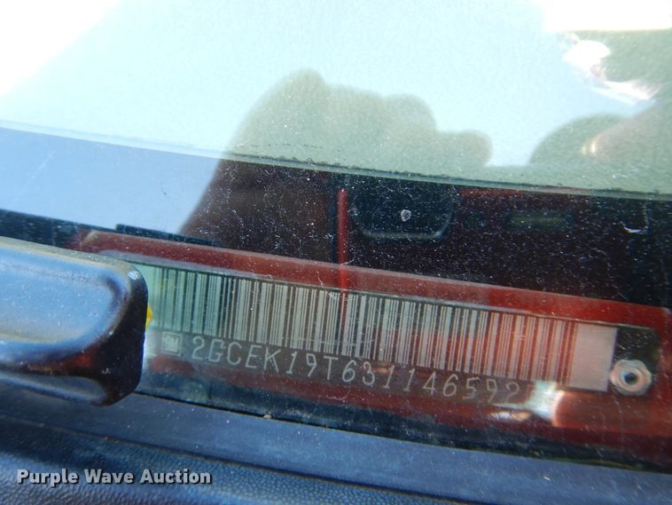 image for item GO9851 2003 Chevrolet Silverado 1500  Ext. Cab pickup truck