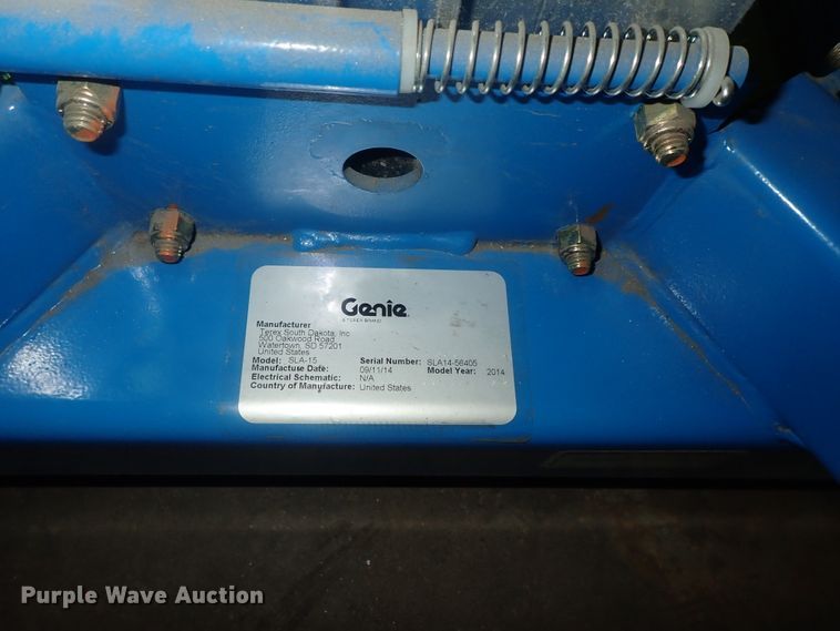 image for item GX9527 Genie SLA-15 material lift