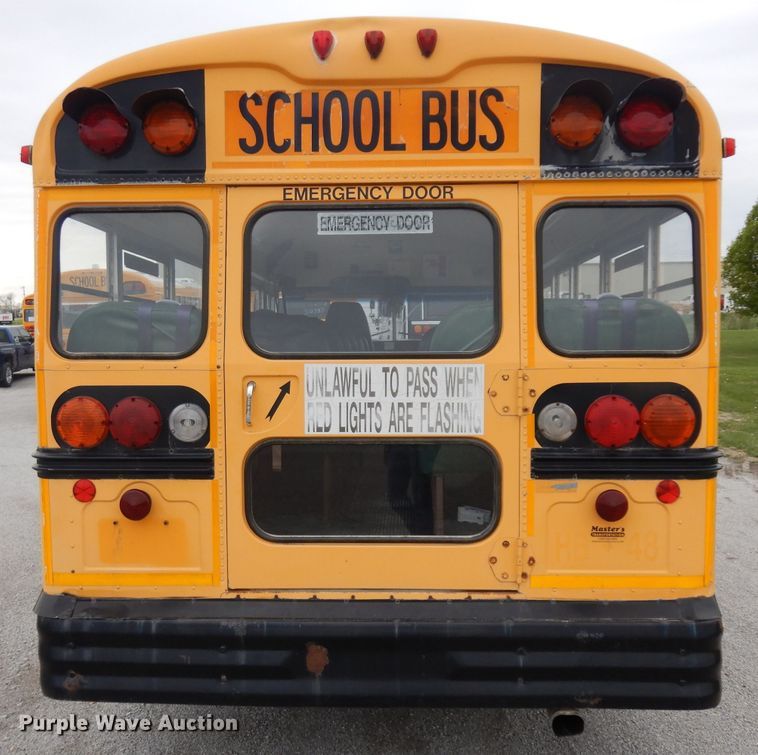image for item GY9208 1997 International 3800 school bus