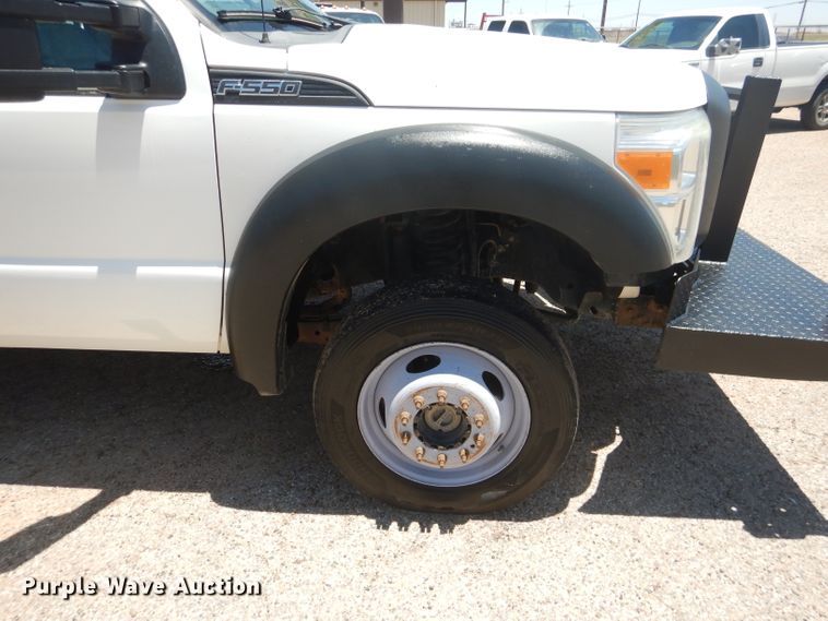 image for item HC9049 2016 Ford F550 Super Duty  flatbed truck