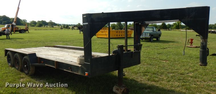image for item HG9006 1975 shop built equipment trailer