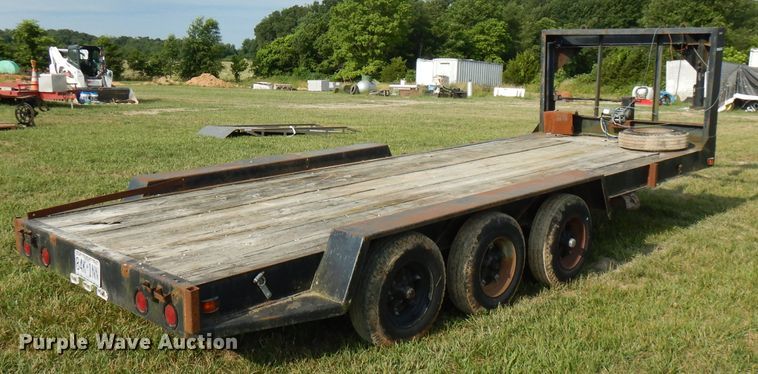 image for item HG9006 1975 shop built equipment trailer