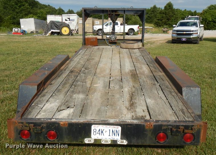 image for item HG9006 1975 shop built equipment trailer