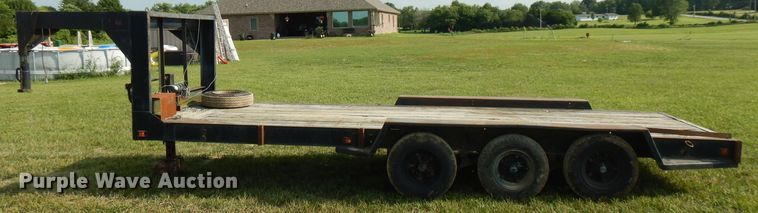 image for item HG9006 1975 shop built equipment trailer