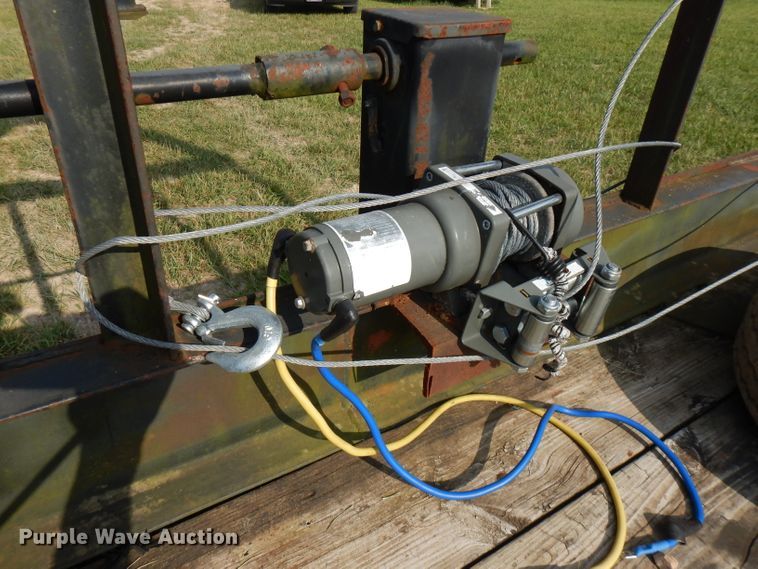 image for item HG9006 1975 shop built equipment trailer