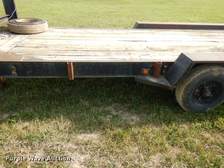 image for item HG9006 1975 shop built equipment trailer