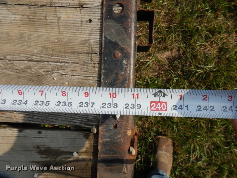 image for item HG9006 1975 shop built equipment trailer