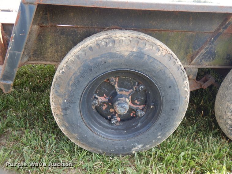 image for item HG9006 1975 shop built equipment trailer