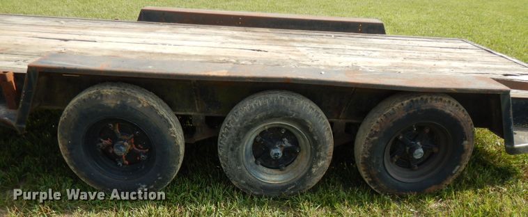 image for item HG9006 1975 shop built equipment trailer