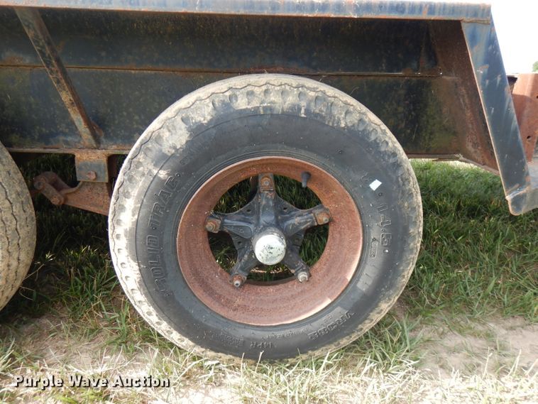 image for item HG9006 1975 shop built equipment trailer