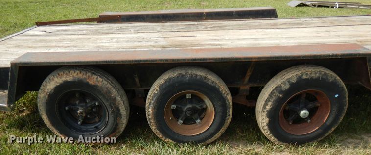 image for item HG9006 1975 shop built equipment trailer