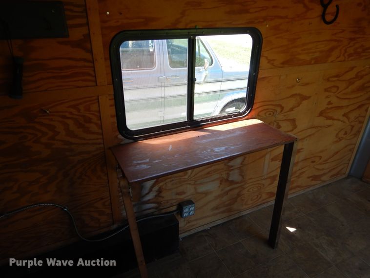 image for item HM9524 2002 Doolittle enclosed cargo trailer