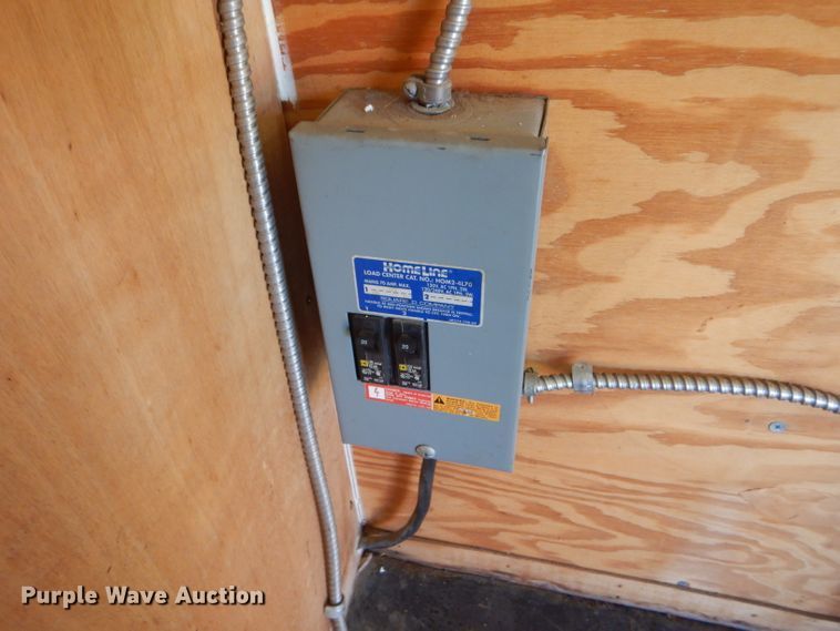 image for item HM9524 2002 Doolittle enclosed cargo trailer