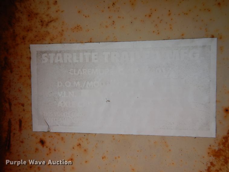 image for item HS9610 Starlight equipment trailer