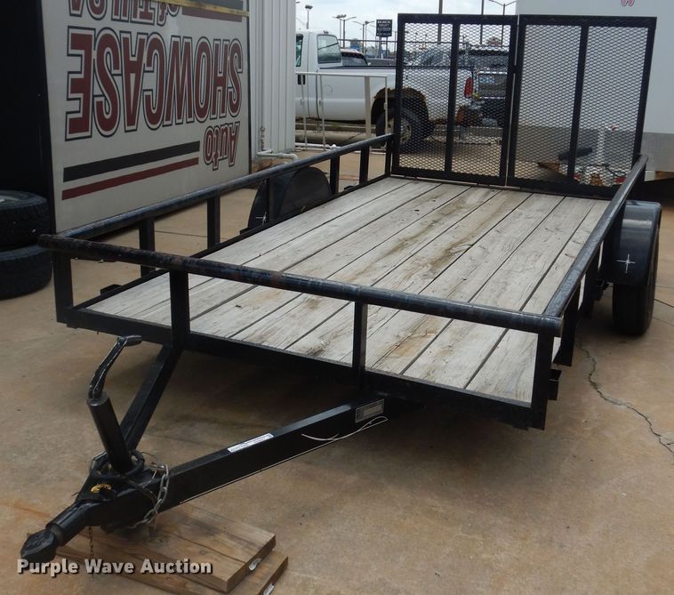 image for item HS9627 2015 Starlight utility trailer