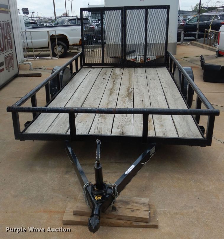 image for item HS9627 2015 Starlight utility trailer
