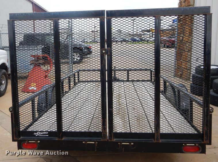 image for item HS9627 2015 Starlight utility trailer