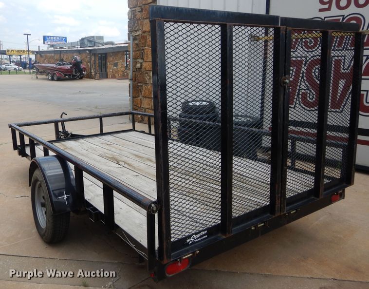image for item HS9627 2015 Starlight utility trailer