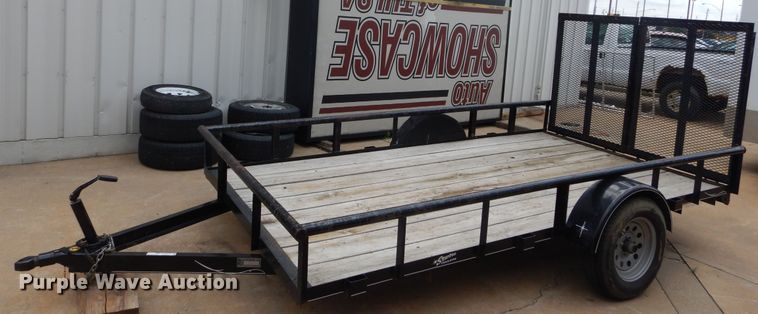 image for item HS9627 2015 Starlight utility trailer